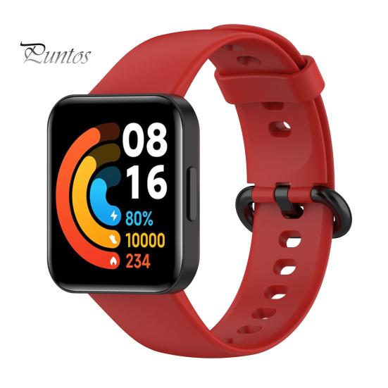 Silicone Watch Band Soft Waterproof Smart Wristband Replacement Wrist Strap for Redmi 2 Lite/Watch