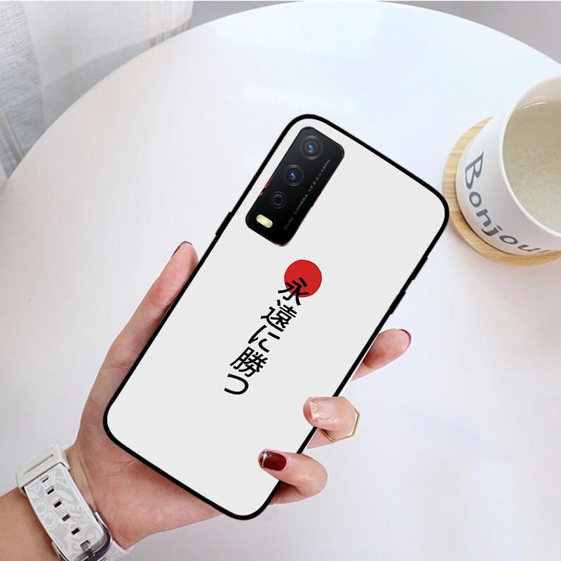 Japanese Samurai Style Phone Case For VIVO Y31 Y21 Y70 Y21S Y20 Y72 1907 Y12 Y11S Y53S Y33S Y55 Y76 Y51 Y15S Y01 Funda