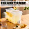 PET Beverage Dispenser 3.5L Capacity Water Dispenser Convenient Lemonade Container  For Party
