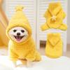 Cute Star Elements Pet Hoodie Fabric Warm Cat Vest Thick Material Cozy Hoodie Autumn Wear
