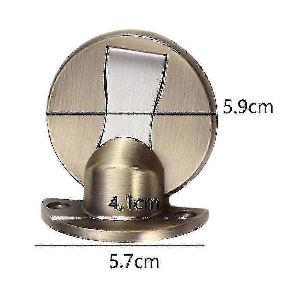 2025 Door Stopper, Invisible Magnetic Door Stop, Stainless Steel Floor Magnetic Door Catch Door Holder