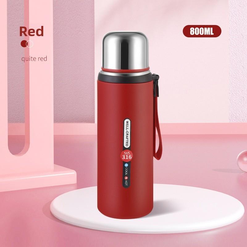 Minimalist Gradient Insulated Mug With Thickened Body For Travel And Gifting