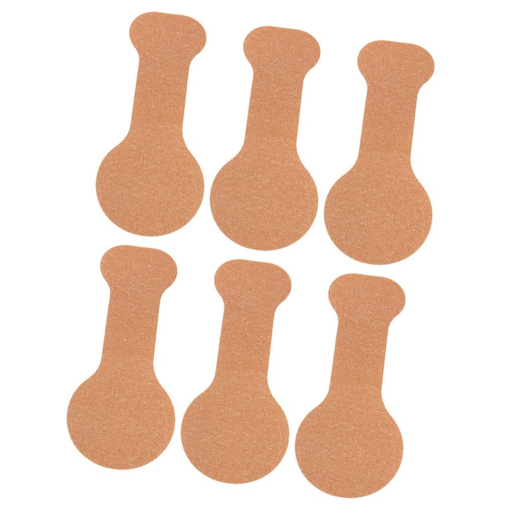 10pcs Adhesive Toe Straightener Patch Fixation Elastic Turf Toe Wrap Brace for Soreness Reduction