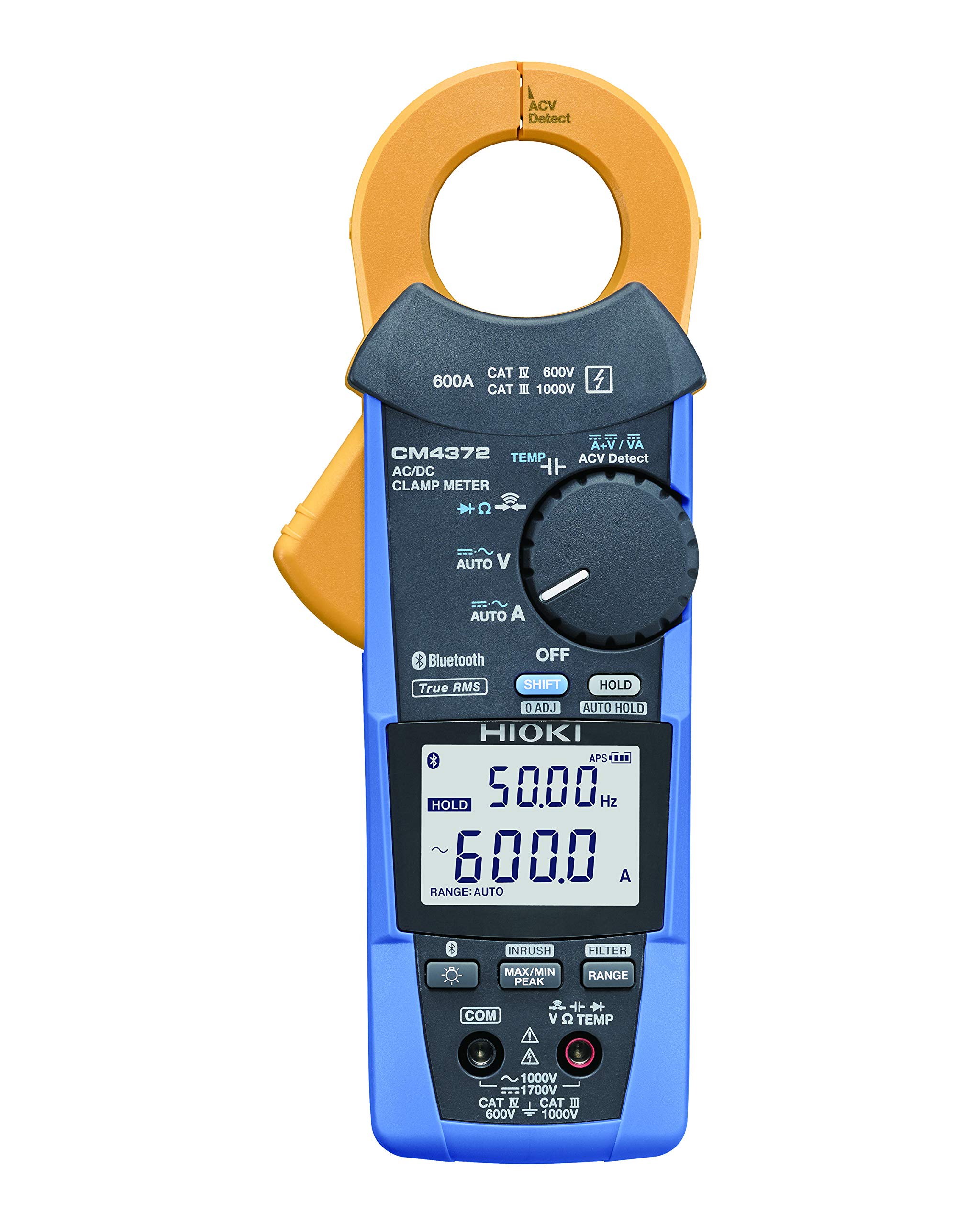

HIOKI Clamp Meter with CM4372 AC/DC (AC/DC600A Bluetooth)