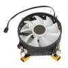 CPU-Kühler Kühlkörper Hochgeschwindigkeit Leise 3-Draht Aluminium Desktop-Computer Luftkühlventilator Unten
