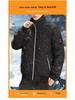 Men's Lightweight Autumn Winter Cotton Jacket - 2025 Trendy Stand Collar, Pearl Cotton Warm Top