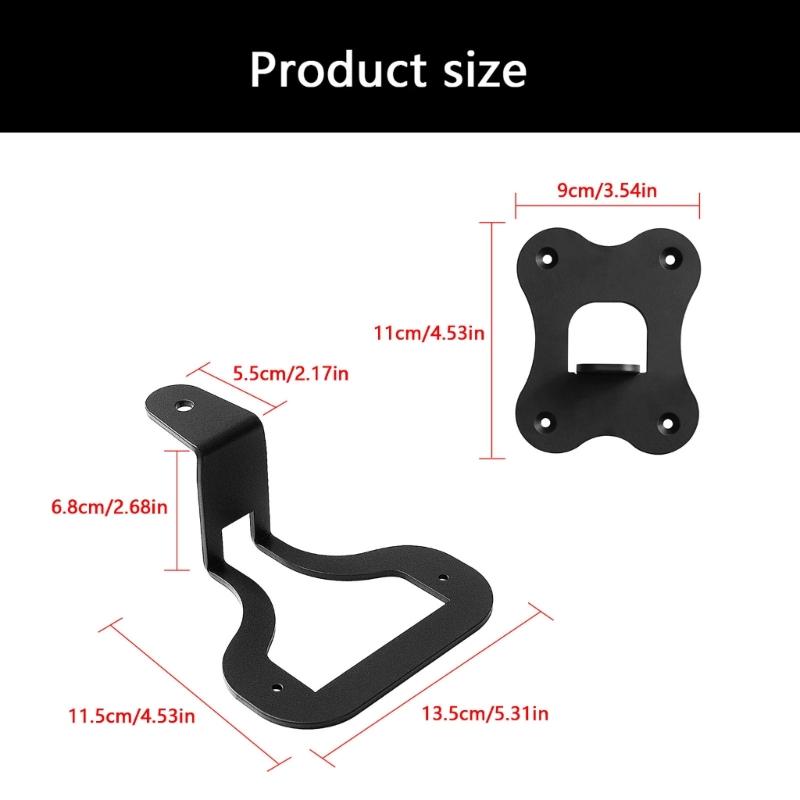 Quick Installation Speaker Wall Mount Rust Resistant Speaker Mounting Bracket Secure Hold for Enchant Home Theater