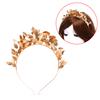 Leaf Hair  Silver Gold Metal Tiaras Crowns Hairbands Wedding Hair Jewelry