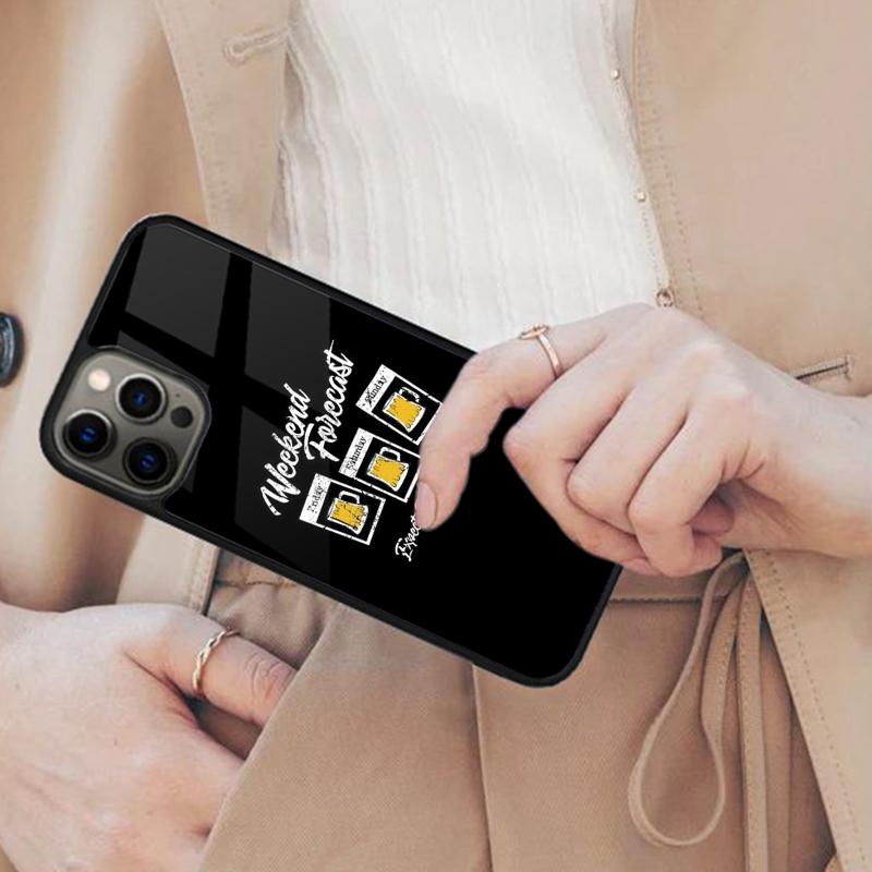 Bier Alkohol Magnetische Handyhülle Für APPLE iPhone 17 Air 16 14 13 12 Pro Max 15 Plus Kabelloses Laden Mit MagSafe Abdeckung