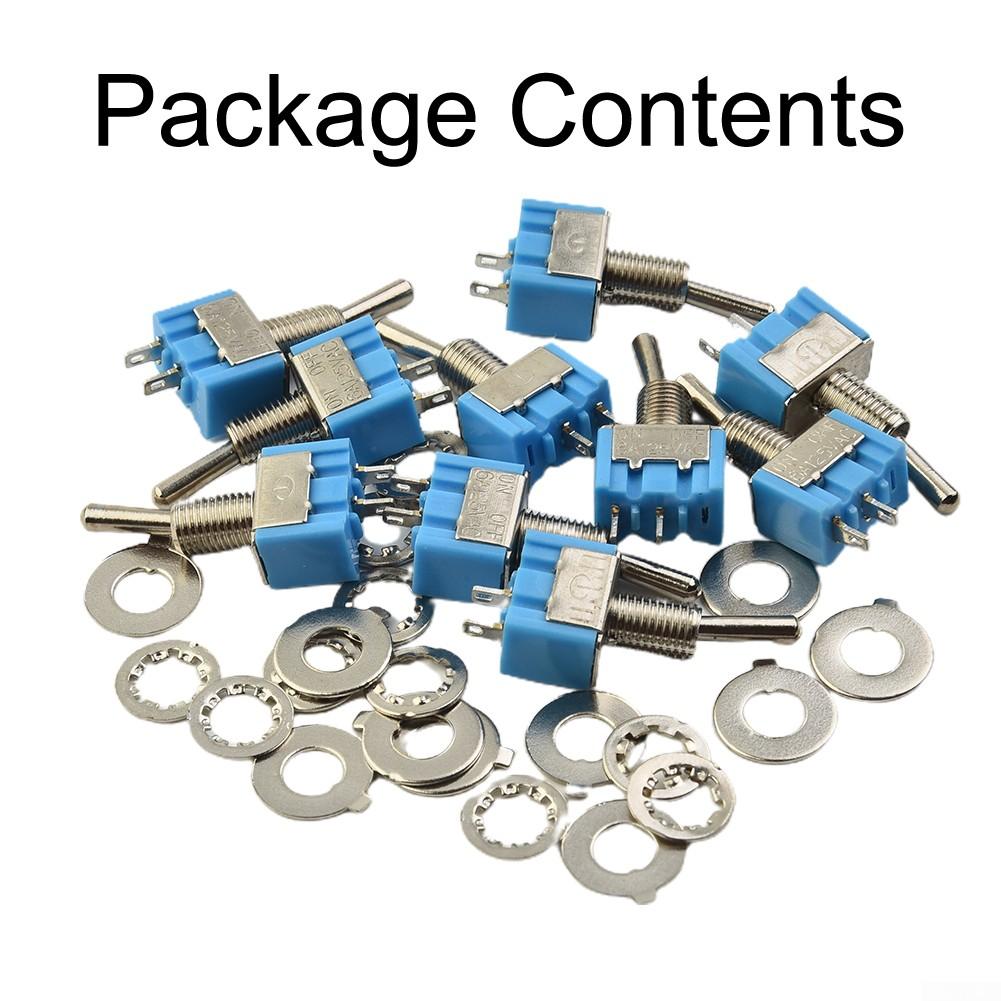 2 Pin Toggle Switch SPST ON-OFF 2 Position Mini Kit Miniature Latching Hot Sale