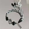 New Chinese Elegant Style Bell Beaded Bracelet With Sophisticated Detailing Handcrafted