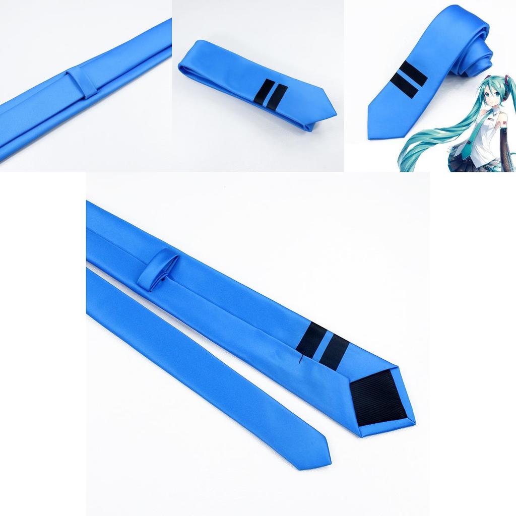 Vocaloid Hatsune Miku Anime Jk Krawat Cosplay Unikalny Wzór Kreskówkowy