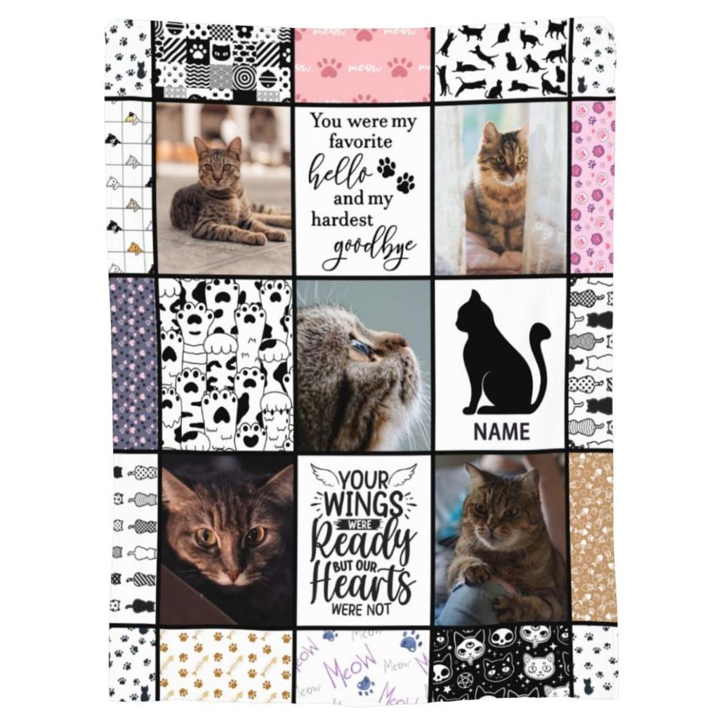 Dog Animal Pattern Blanket Flannel Soft Comfortable Home Blanket Warm Blanket Birthday Holiday Gift