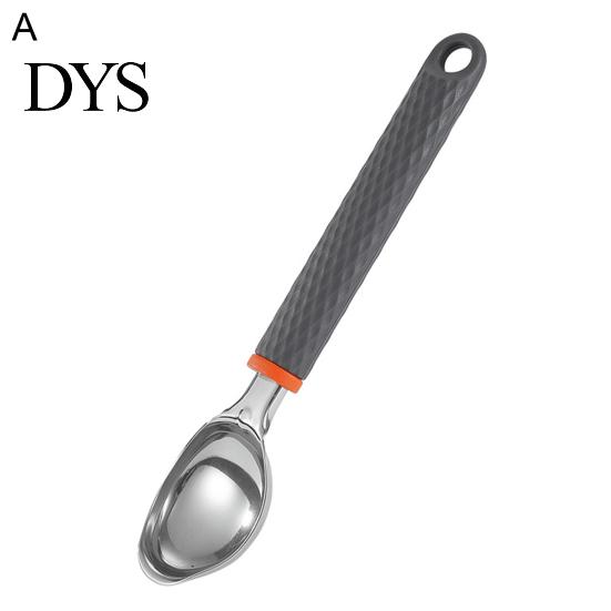 Hard Ice Cream Cutter Scoop with Trigger Stainless Steel Scooper Non-Stick Easy To Clean Handle Versatile Kitchen Tool for Home Dessert Shops