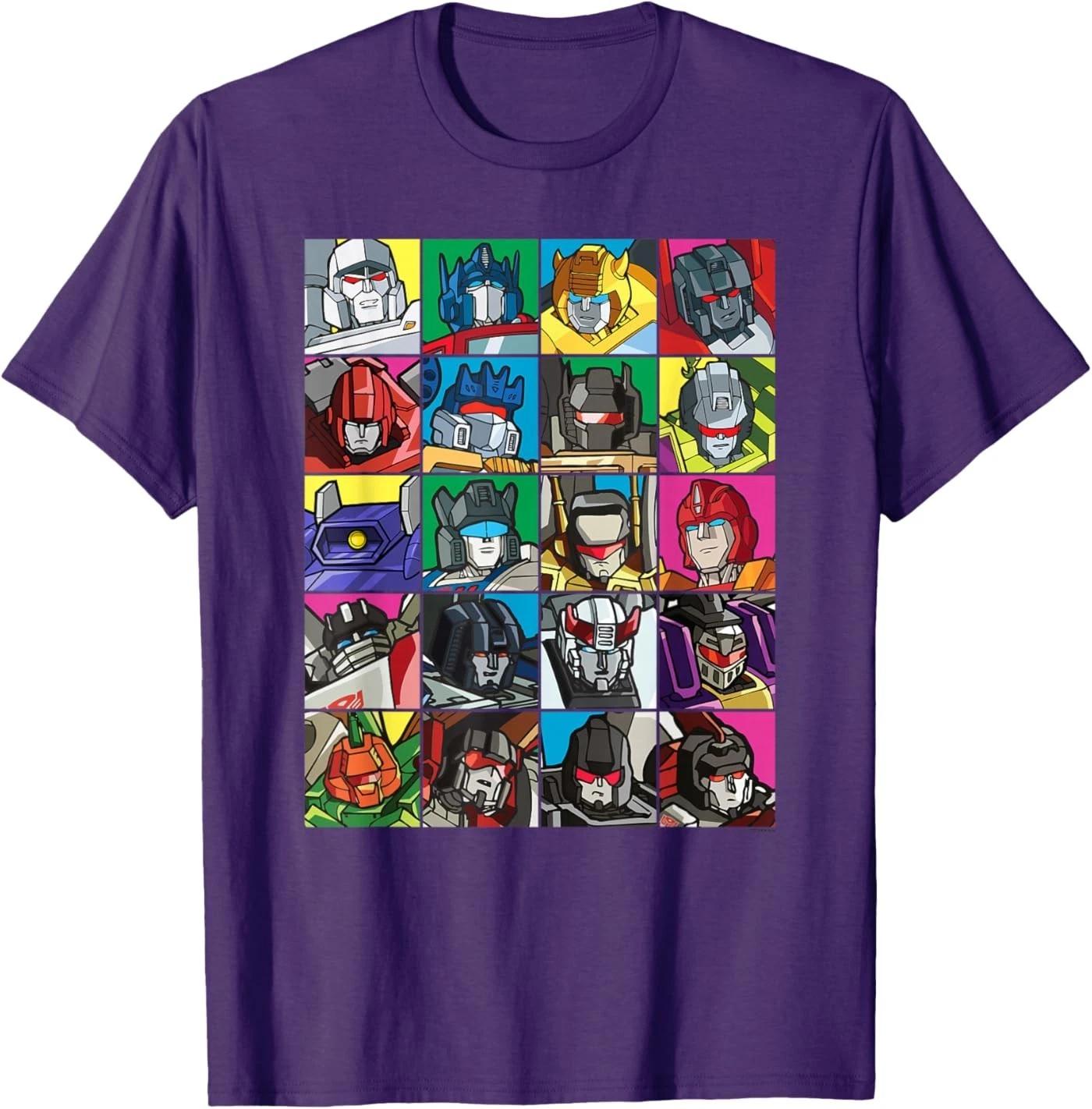 Transformers Transformer Squares Unisex T-Shirt M
