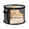 Modern Simple Circular Hat Organizer With Fabric Material For Home And Travel Use