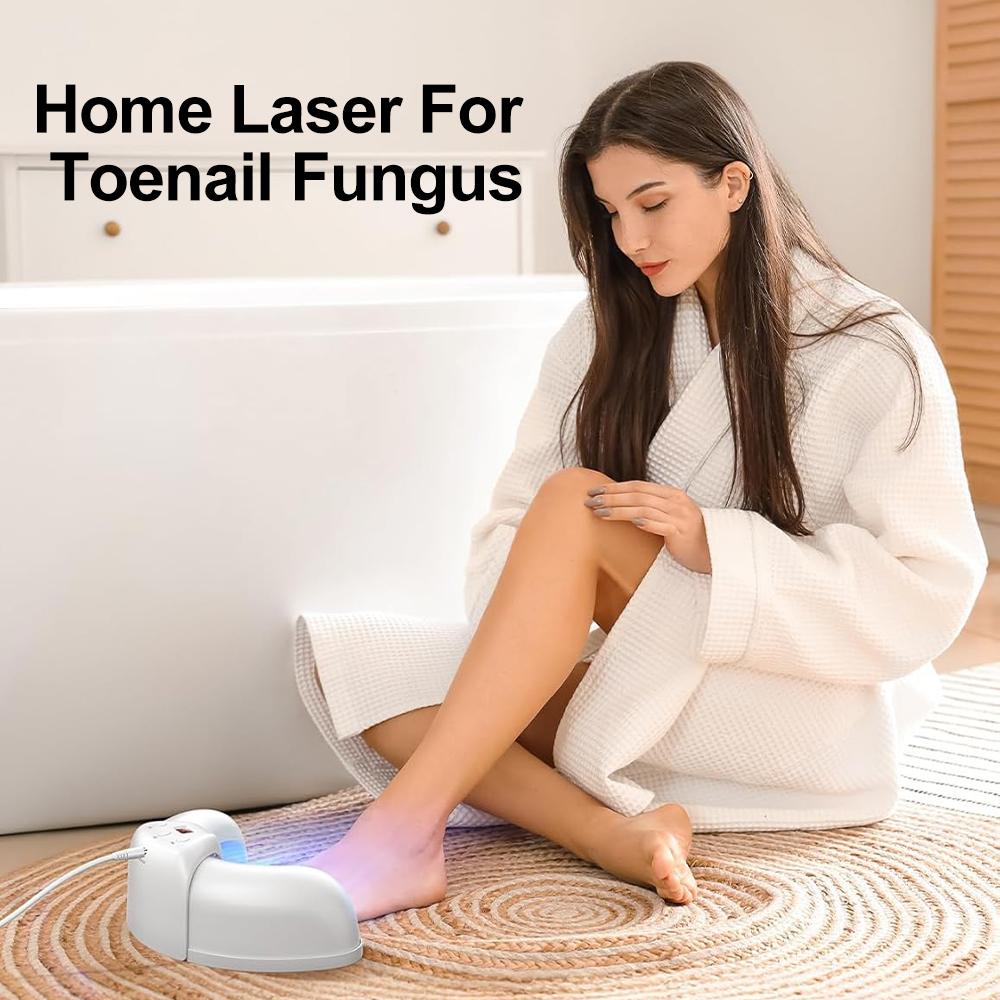 Nail Laser Fungus Device for Multiple Toenails & Fingernails Nail Repair Solution for Damaged and Discolored Nails for Home Use