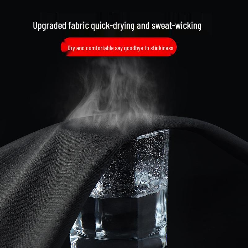 Pánské rychleschnoucí elastické sportovní tričko na basketbal a běh