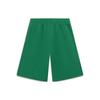 Li-Ning Letter Logo Print Straight Casual Shorts Men Bottoms Green AKST593-3