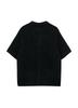 Men In Jungle Rockabilly Short Sleeve Knit Cardigan - Black/Burgundy