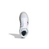 adidas Neo Hoops 2.0 Mid K Abrasion Resistant Breathable Mid Top Vintage Basketball Shoes White Kids' FW9121