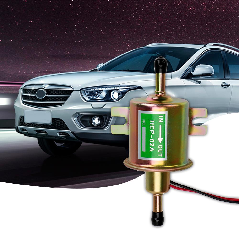 Low Pressure For Car Carburetor Motorcycle ATV Fuel Pump Bolt Fixing Wire Diesel 12V Electric Petrol Pump HEP-02A Fuel System 2
