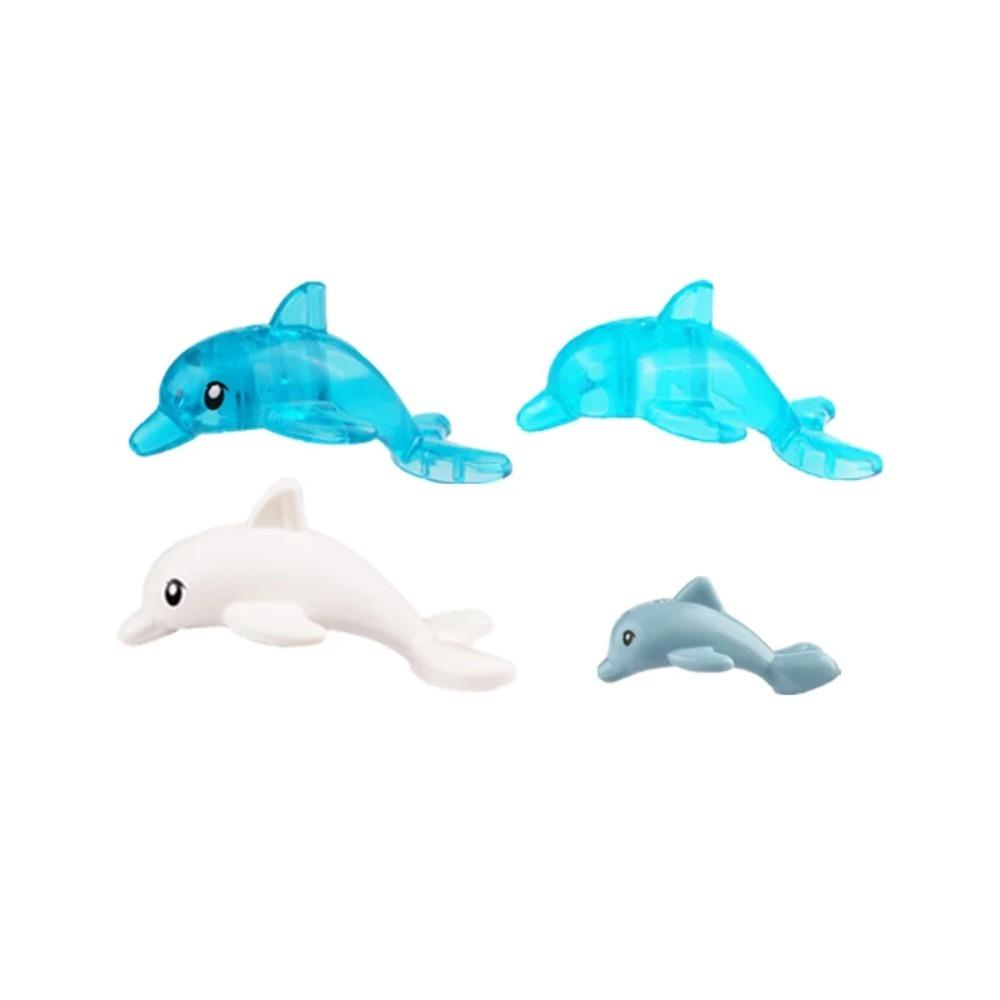 MOC Animal Scene Building Blocks Zoo Ducks Cat Dog Penguin Eagle Dove Wolf Bear Deer Shark Snake Mice Sheep DIY Toys Bricks K055