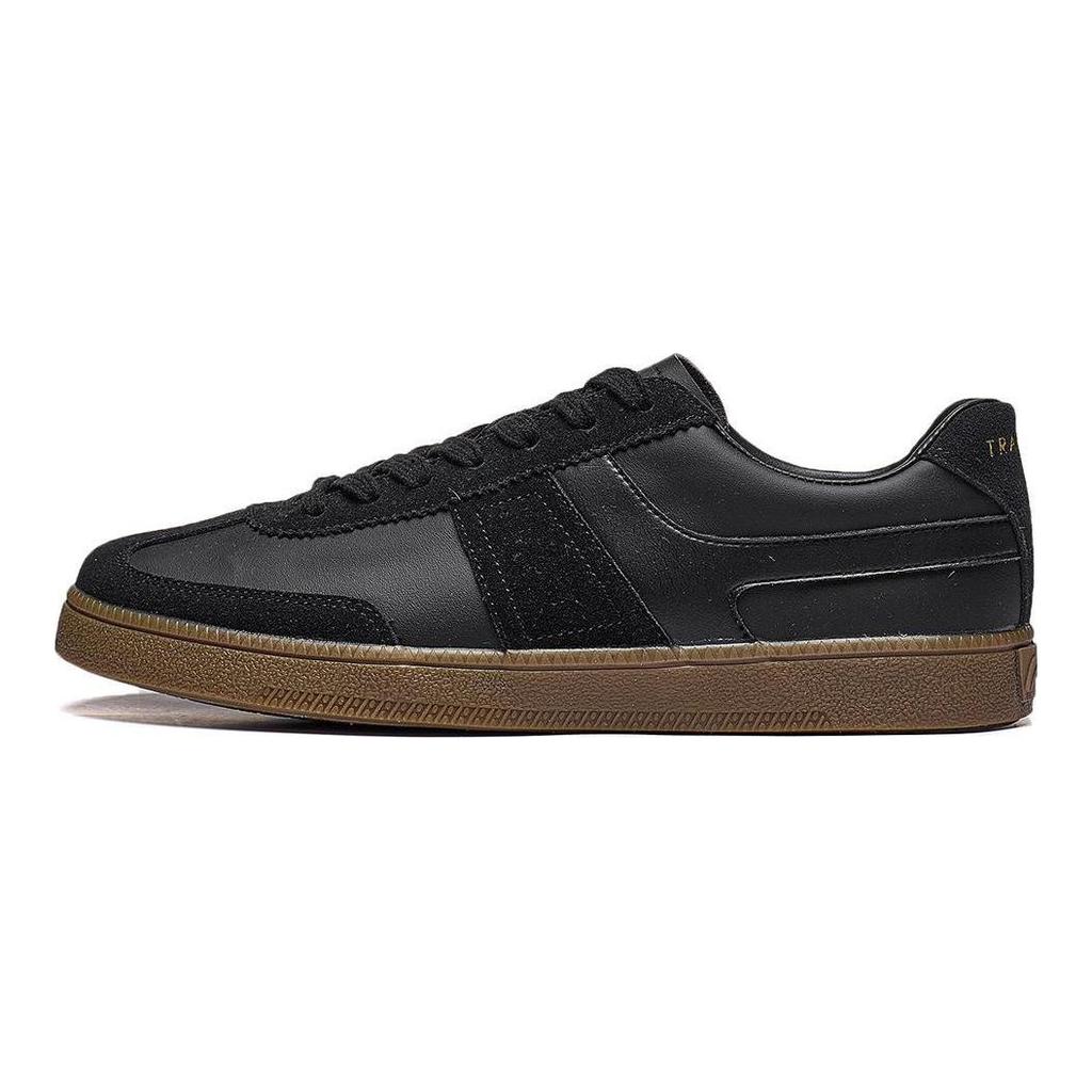 Li Ning Yun Chuan 1.5 Protiskluzové Odolné proti opotřebení Lehké Nízké Pánské Skate Boty Černé AGCT275-5