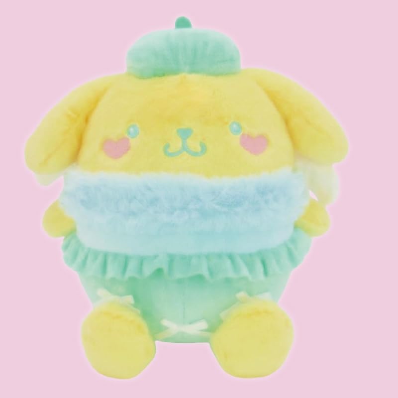 

Nakajima Corporation Corporation) sanrio characters mint angel Pompompurin stuffed toy S 202482-24 H21×W22×D15cm