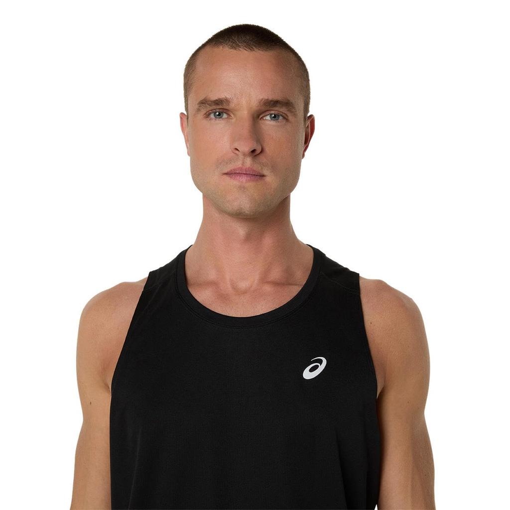 Running Wear Running Dry Singlet 2011D240 001 L [ASICS] Men's (Performance Black)
