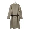 ELENDEEK 512160010301-01 Beige collarless coat coat O2 beigeUsed