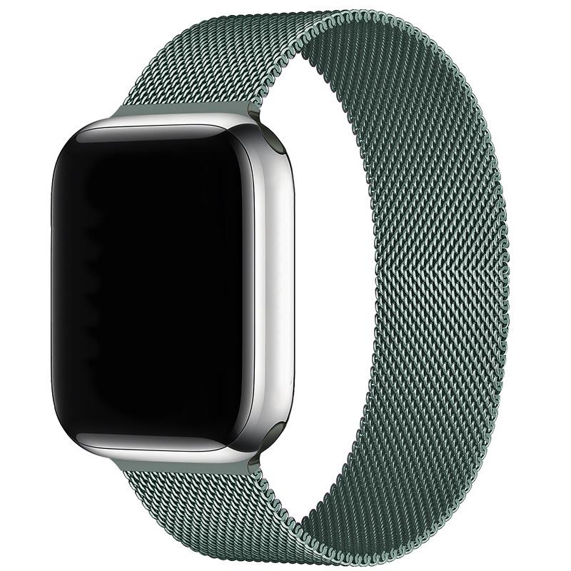 Compatibil cu Apple Watch S10 Brățară Magnetică din Oțel Milanese pentru iWatch 5-9 SE.