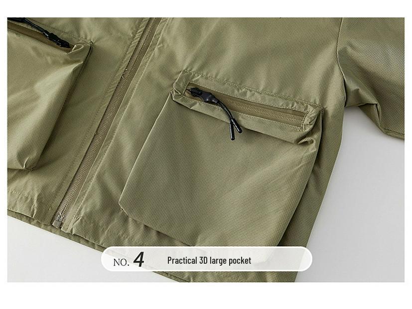 2025 Frühling/Herbst Kinder Wasserdichte Windjacke für Jungen - Outdoor Bergsteigerstil