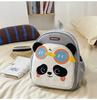 Schoolbag new high-value, fresh, sweet and cute panda backpack, light spring outing backpack for students in grades 1-1