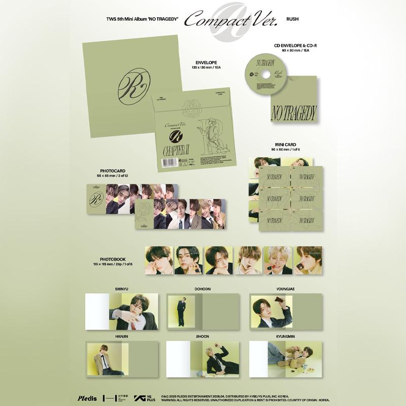 [VORBESTELLUNG] TWS 5. Mini-Album NO TRAGEDY KOMPAKT-Version. EILEN