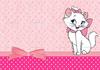 Marie Aristocats Photo Backdrop Marie Cat Girls Birthday Party Baby Shower Photography Background Decor Props