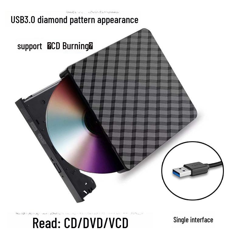 

«Внешний оптический привод USB: Устройство записи и чтения CD/DVD/VCD для ноутбуков и настольных компьютеров.