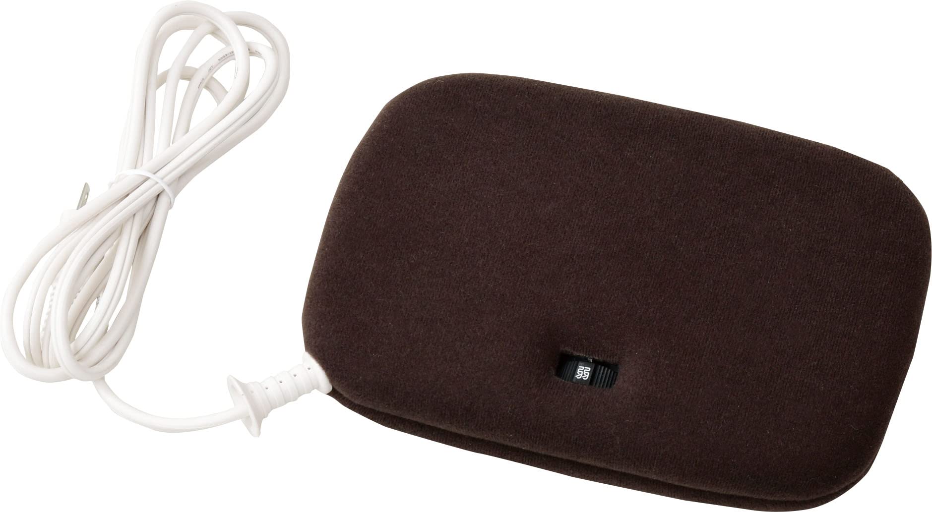 

Electric Anka Flat Type Energy Saving 3 Level Temperature Control Electric Hot Water Bottle Brown [Yamazen] YDW-H606D коричневий