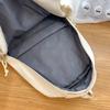 Soft Sister Small Fresh Schoolbag Korean College Style Backpack Multi-compartment Design Sense Female Junior High School Student Solid Color Backpack