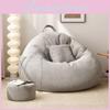 Seat Large Bean Bag Comfortable Lazy Sofa Chair Linen Lounger Couch Tatami Gift