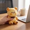 Hand Relax Bear Baked Bread Toy Slow Rising Slow Rebound Toy Bear Bread Squeeze Toy  Kids Adults
