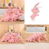 Cute Cartoon Rabbit Plush Toy With Pp Cotton Filled For Gift And Home Decor