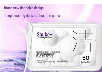 Shuke+ Professional Dental Floss Picks