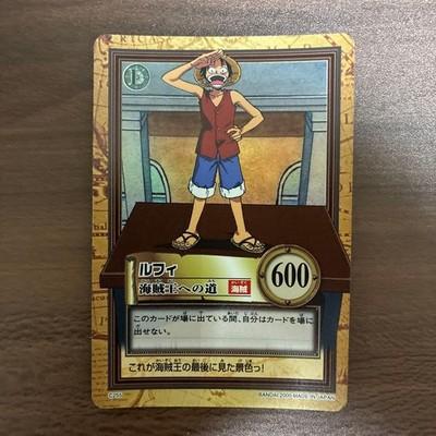 Bandai One Piece Hyper Battle Luffy C255 Carddass Trading Card Rare 2000