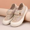 Sapatos casuais de verão para mulheres, um pedal, velcro, malha, respiráveis, moda, leves, sapatos esportivos