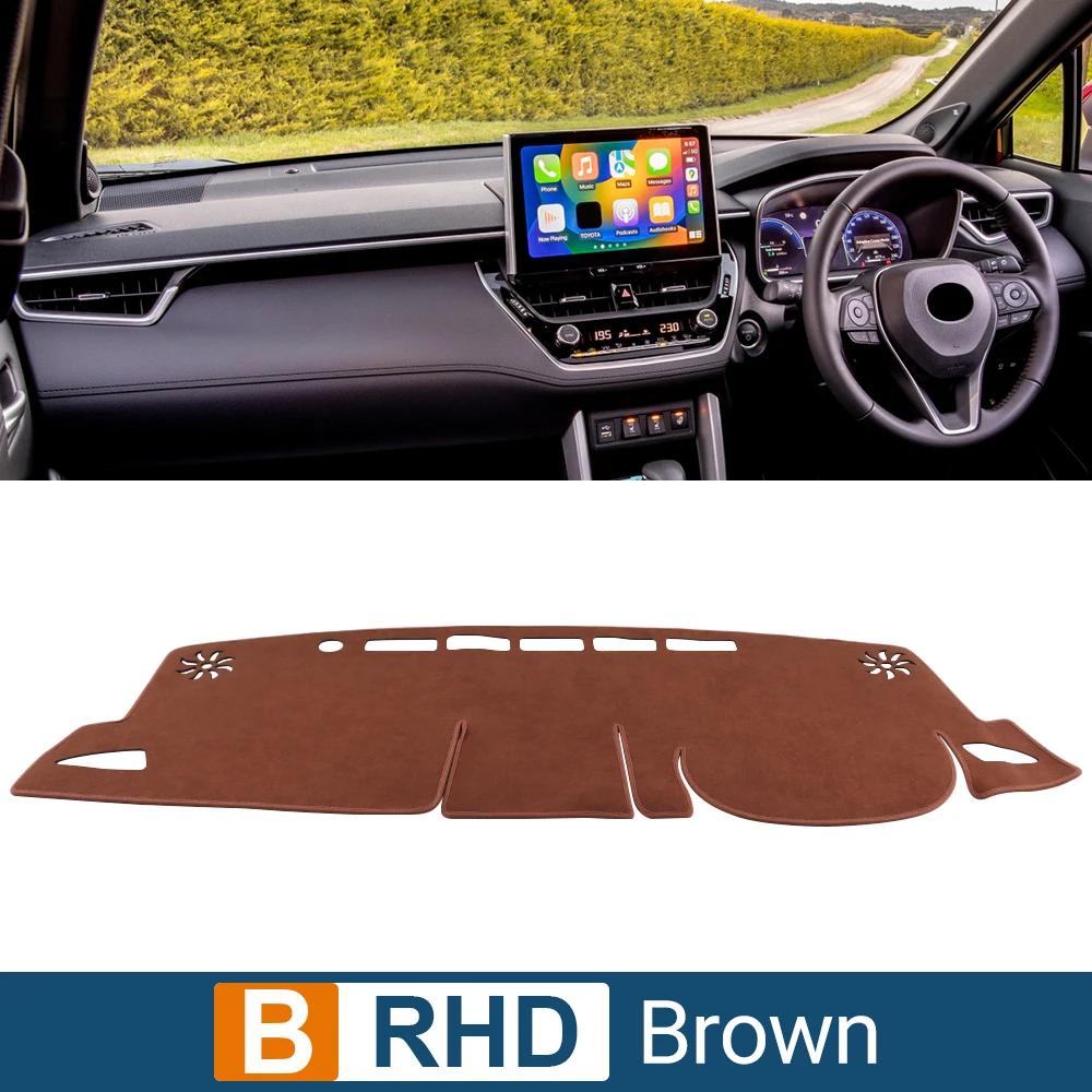 For Toyota Corolla Cross XG10  - 2024 Hybrid Car Dashboard Cover Sun Shade Avoid Light Mat Pad Carpets Accessories
