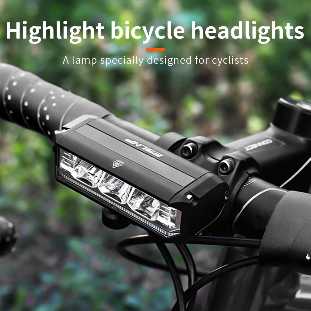 ESLNF 1000 Lumen USB Rechargeable Mtb Handlebar Headlight Road Bike Led Front Light