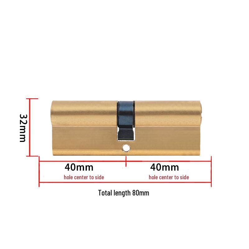 Huilaida A-Grade Double Copper Lock Cylinder