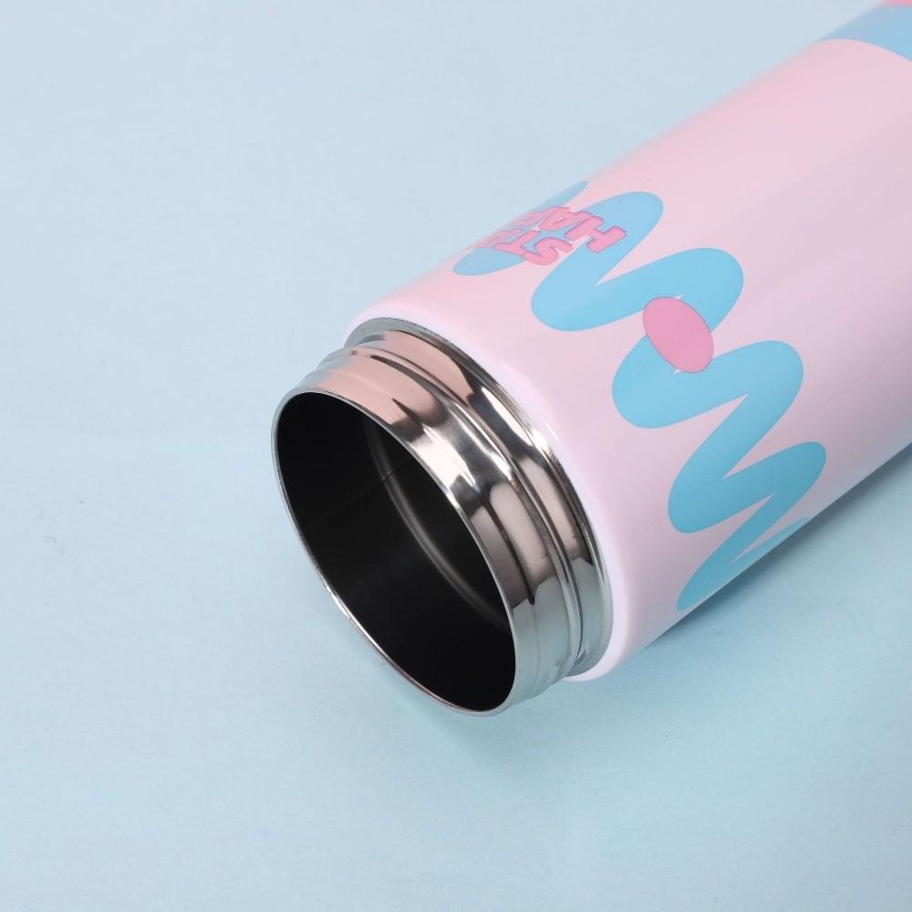 Leak-Proof Straw Cup Dopamine Vacuum Flask Portable Stainless Steel Insulated Cup  Travel
