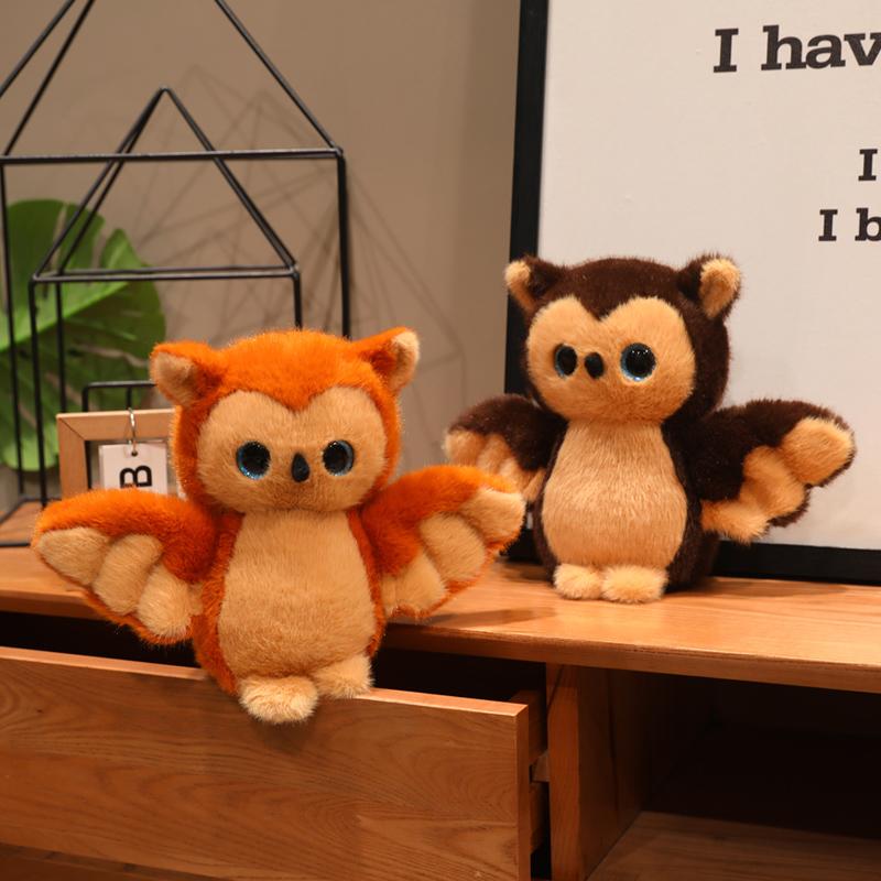 1Pc 22Cm Lovely Plushie Owl Plush Dolls Stuffed Soft Animal Toy Boys Girls Birthday Gift Adorable Owl Toy